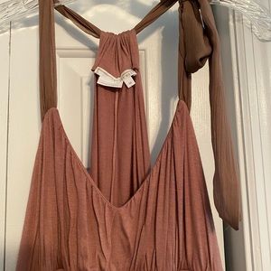 Pink BCBG halter dress Size Medium